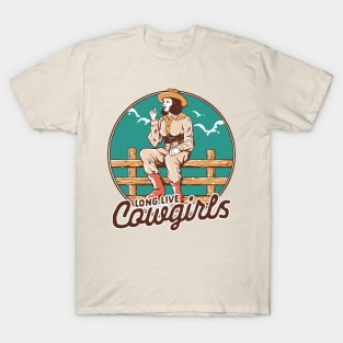 Cowgirl  wild west T-Shirt